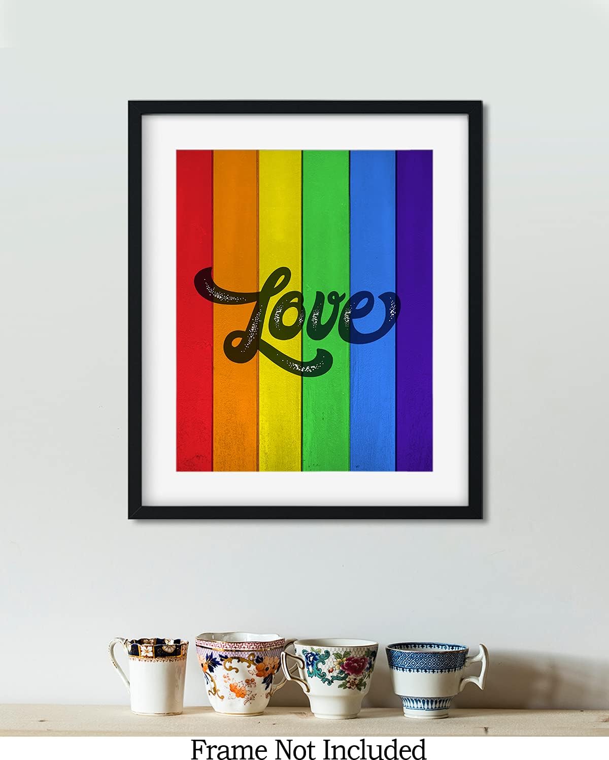 LGBTQ Accessories – Arte de pared – Derechos LGBTQ – Póster de orgullo gay, impresión o lienzo – Regalos de orgullo LGBTQ – Regalos de lesbianas –