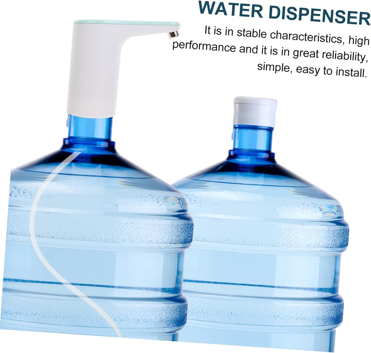 OSALADI Bomba de agua mini botella de agua, botella de agua, dispensador automático de agua de 5 galones, bomba de agua para botella de 5 galones,