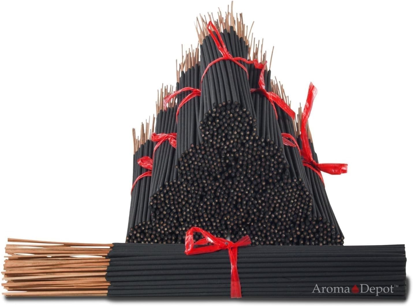 Aroma Depot Varillas de incienso más exóticas tipo citronela. Aproximadamente 85 a 100 varillas por paquete, longitud – 10.5 pulgadas, cada barra