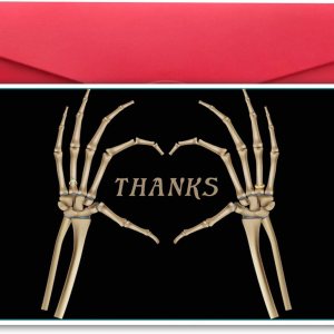 XXDJLP Preciosa tarjeta de boda de esqueleto para mujeres y hombres, tarjeta de compromiso de Halloween para él y ella, tarjeta de agradecimiento de XXDJLP Preciosa tarjeta de boda de esqueleto para mujeres y hombres, tarjeta de compromiso de Halloween para él y ella, tarjeta de agradecimiento de