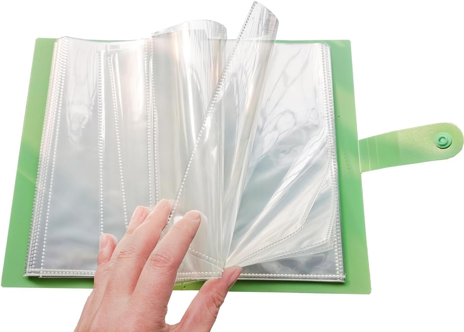 Carpeta de ahorro de dinero, 50 páginas fundas transparentes para monedas, titulares de billetes protector de dinero para billetes conmemorativos,