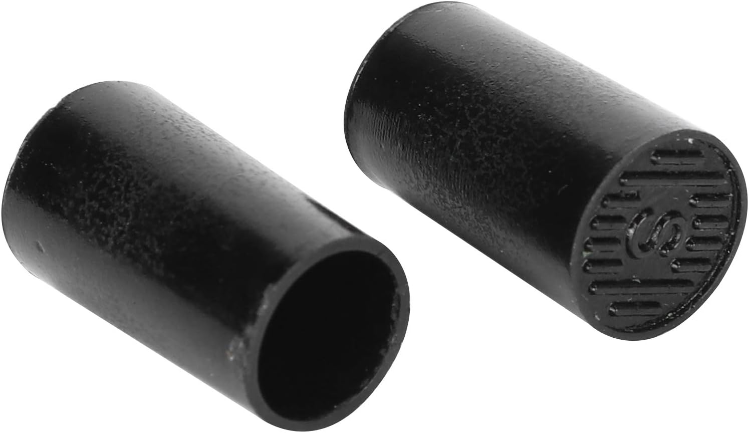 Puntas rápidas para el talón, color negro con una capa extra de poliuretano para reparar el talón, 10 pares de fiestas antideslizantes para