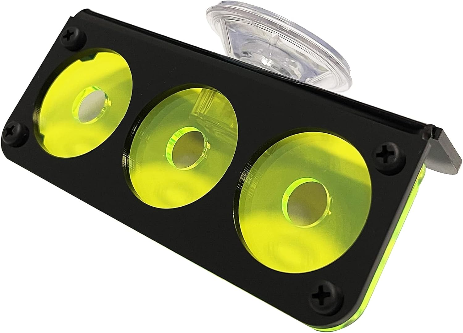 Coral Frag – Soporte para fragmentos de coral con potente doble ventosa, estante acrílico de coral se puede utilizar para soporte de coral de fuente