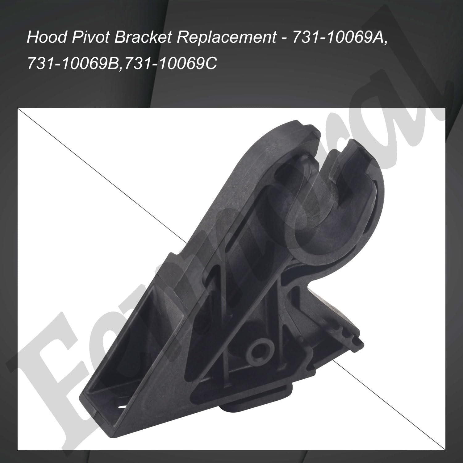 731-10069D Soporte de pivote de repuesto compatible con Craftsman CUB Cadet Lawn Tractor SLX54 SLX50 ST54 GX54 GX50 247202420 247270480 247270550,