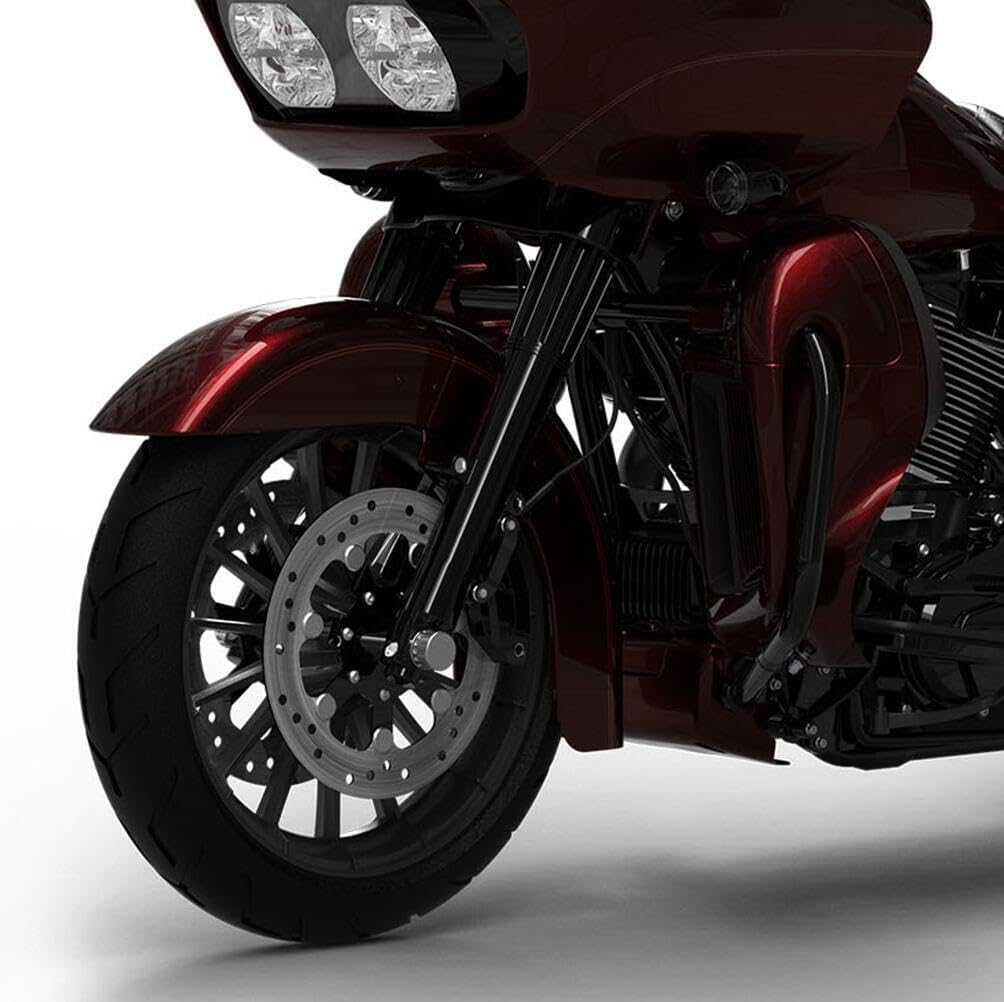 HR3 Kit de bajadores de carenado ventilados de cereza trenzada a juego para Harley Road King refrigerado por agua 2014 y posteriores, Street Glide,