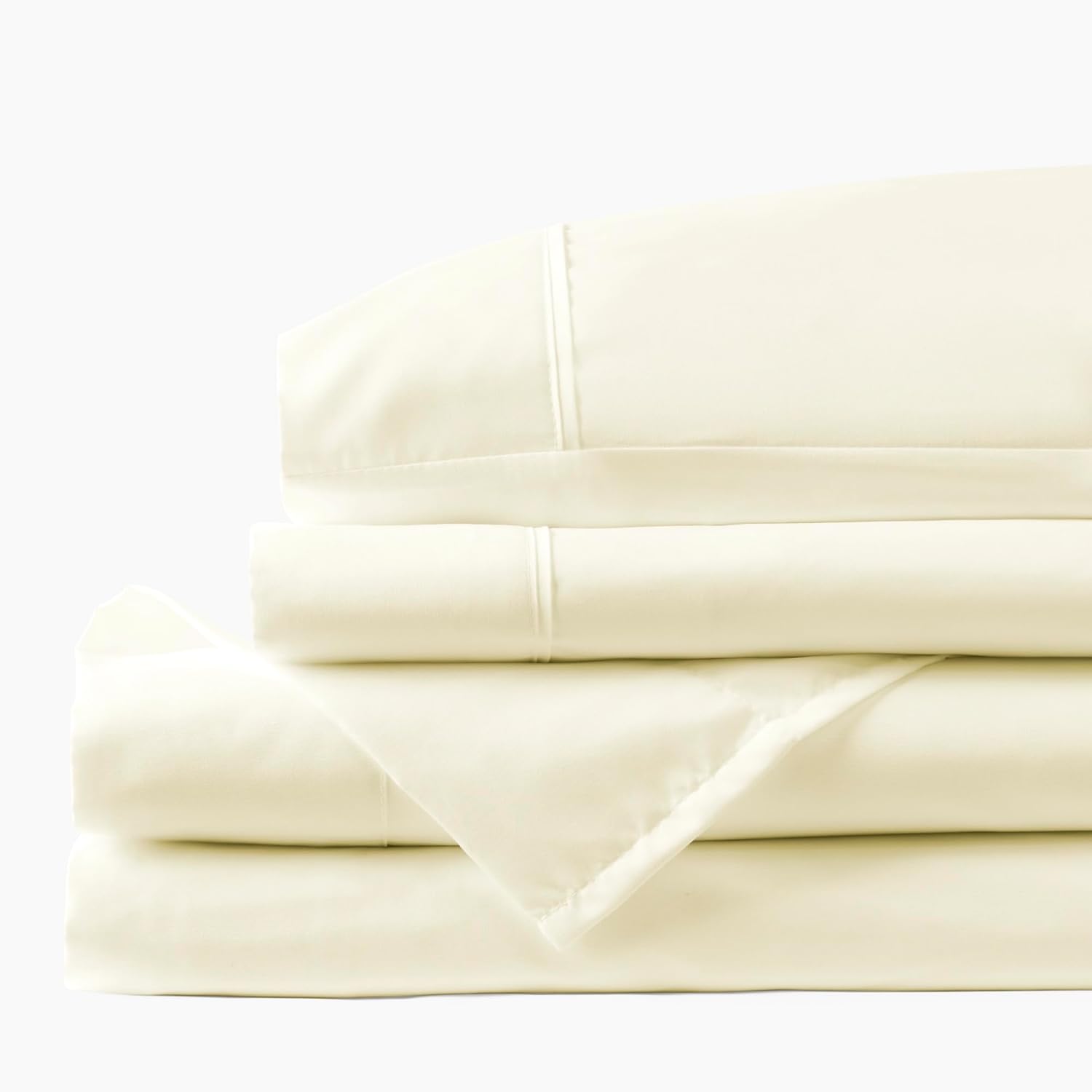 PeachSkinSheets – Juego de sábanas para los sudores nocturnos Auténtico juego de sábanas suaves que absorben la humedad, 1500 hilos.