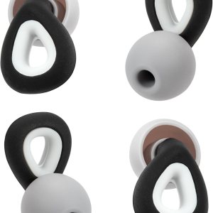 2 pares de tapones para los oídos con cancelación de ruido para dormir, tapones de silicona para los oídos para el trabajo, tapones para los oídos 2 pares de tapones para los oídos con cancelación de ruido para dormir, tapones de silicona para los oídos para el trabajo, tapones para los oídos