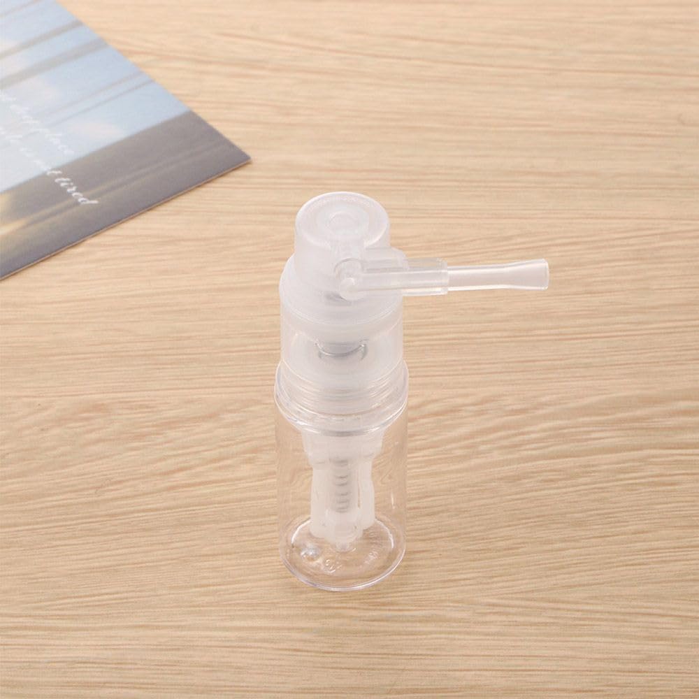 Galyacht Botella pulverizadora en polvo de 0.5 fl oz, aplicador de fibra capilar recargable, botellas vacías de cosméticos en polvo, botella de