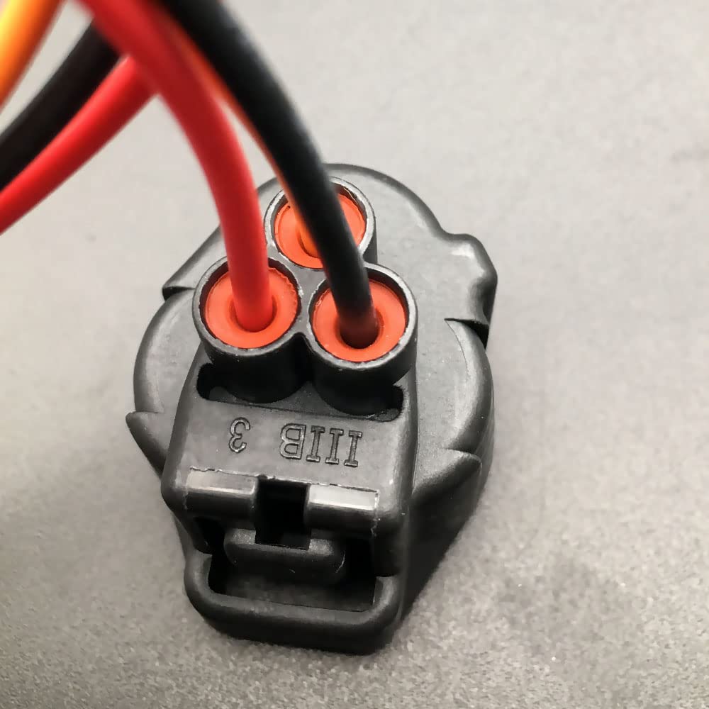 Conector de conector de arnés de cableado del compresor de AC compatible con motor Toyota Camry 3.5L V6 2012-2017