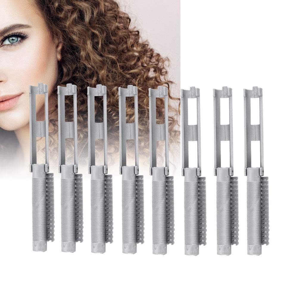 Varillas de cabello permanente, rodillo de rizador de cabello, 25 piezas de varillas de permanente, pinzas para rizador, herramienta de peinado para