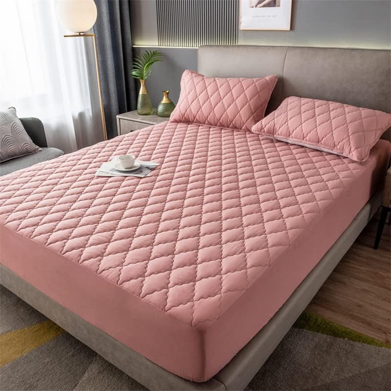 MAGCOR Protector de colchón tamaño King, impermeable, súper suave, ligero, transpirable, sin ruido, funda de colchón ajustable de alta calidad que