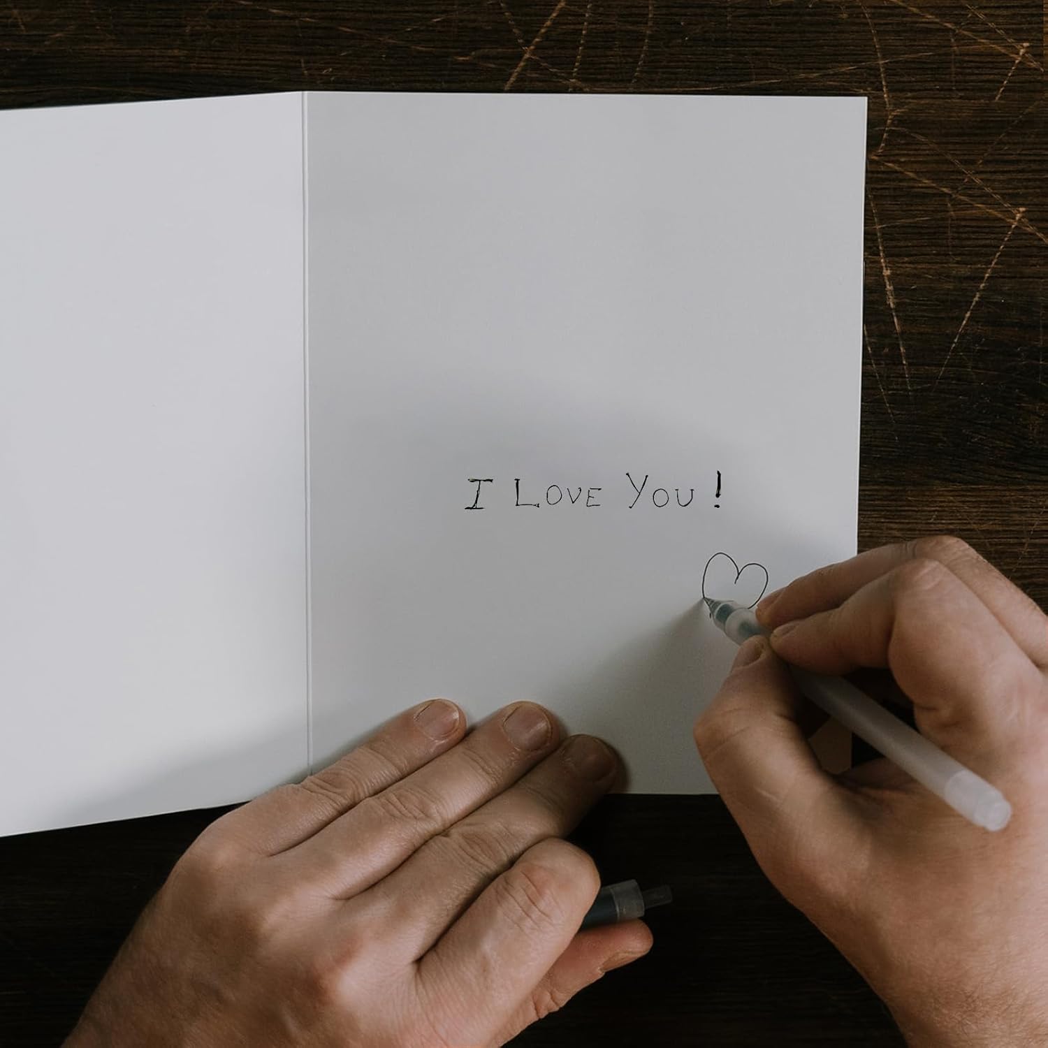 Tarjeta de poema de cumpleaños para él y ella, tarjeta de cumpleaños romántica para novio, novia, tarjeta de amor de feliz cumpleaños para pareja