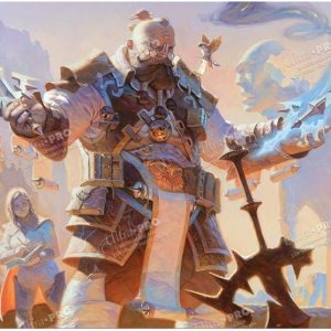 Osgir, The Reconstructor, Strixhaven Playmat con Lorehold para Magic The Gathering Osgir, The Reconstructor, Strixhaven Playmat con Lorehold para Magic The Gathering