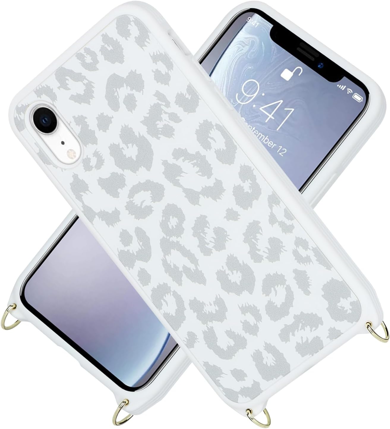 Cavor Funda Magsafe para iPhone XR, iPhone Xr MagSafe, fundas para iPhone XR Crossbody con correa, iPhone XR Funda linda, funda protectora de cuerpo