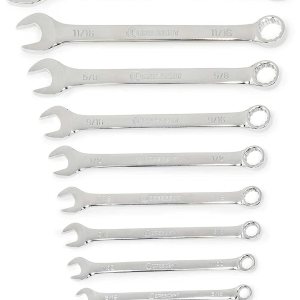 Crescent Juego de llaves combinadas SAE de 10 piezas de 12 puntos – CCWS2-05 Crescent Juego de llaves combinadas SAE de 10 piezas de 12 puntos – CCWS2-05