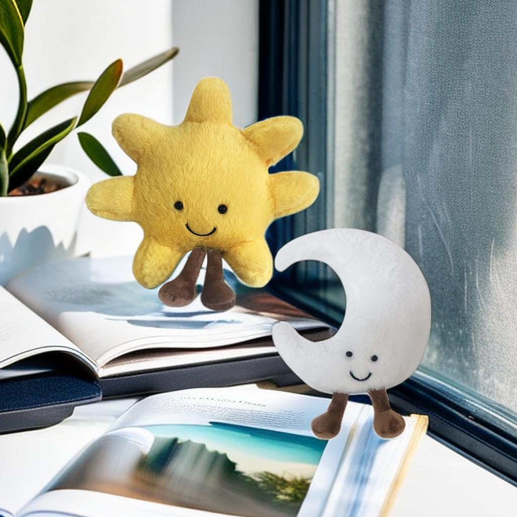 Nueva Luna Sunshine – Almohada de peluche suave para regalo de cumpleaños de niños