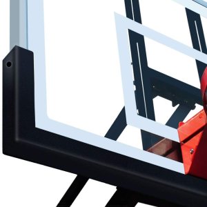 Acolchado universal para tablero de baloncesto de estilo profesional para sistemas de baloncesto de 48, 54, 60, 72 pulgadas, para exteriores e Acolchado universal para tablero de baloncesto de estilo profesional para sistemas de baloncesto de 48, 54, 60, 72 pulgadas, para exteriores e