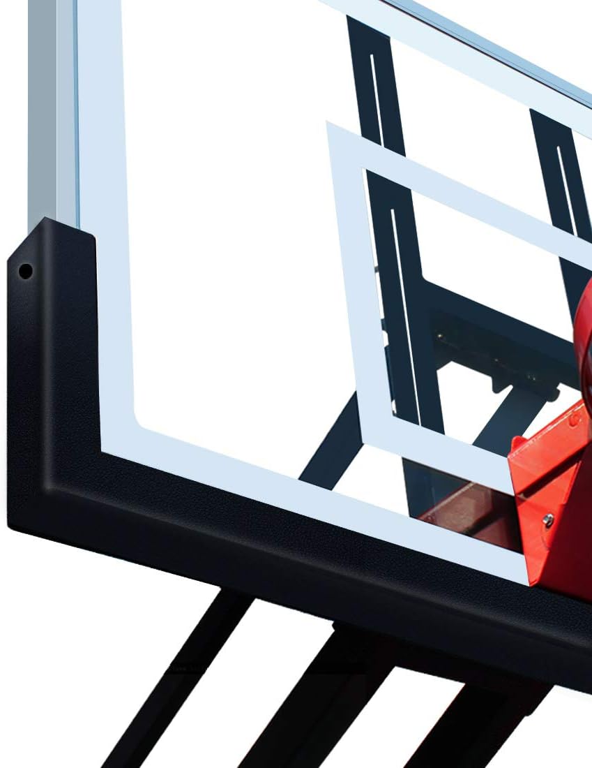 Acolchado universal para tablero de baloncesto de estilo profesional para sistemas de baloncesto de 48, 54, 60, 72 pulgadas, para exteriores e