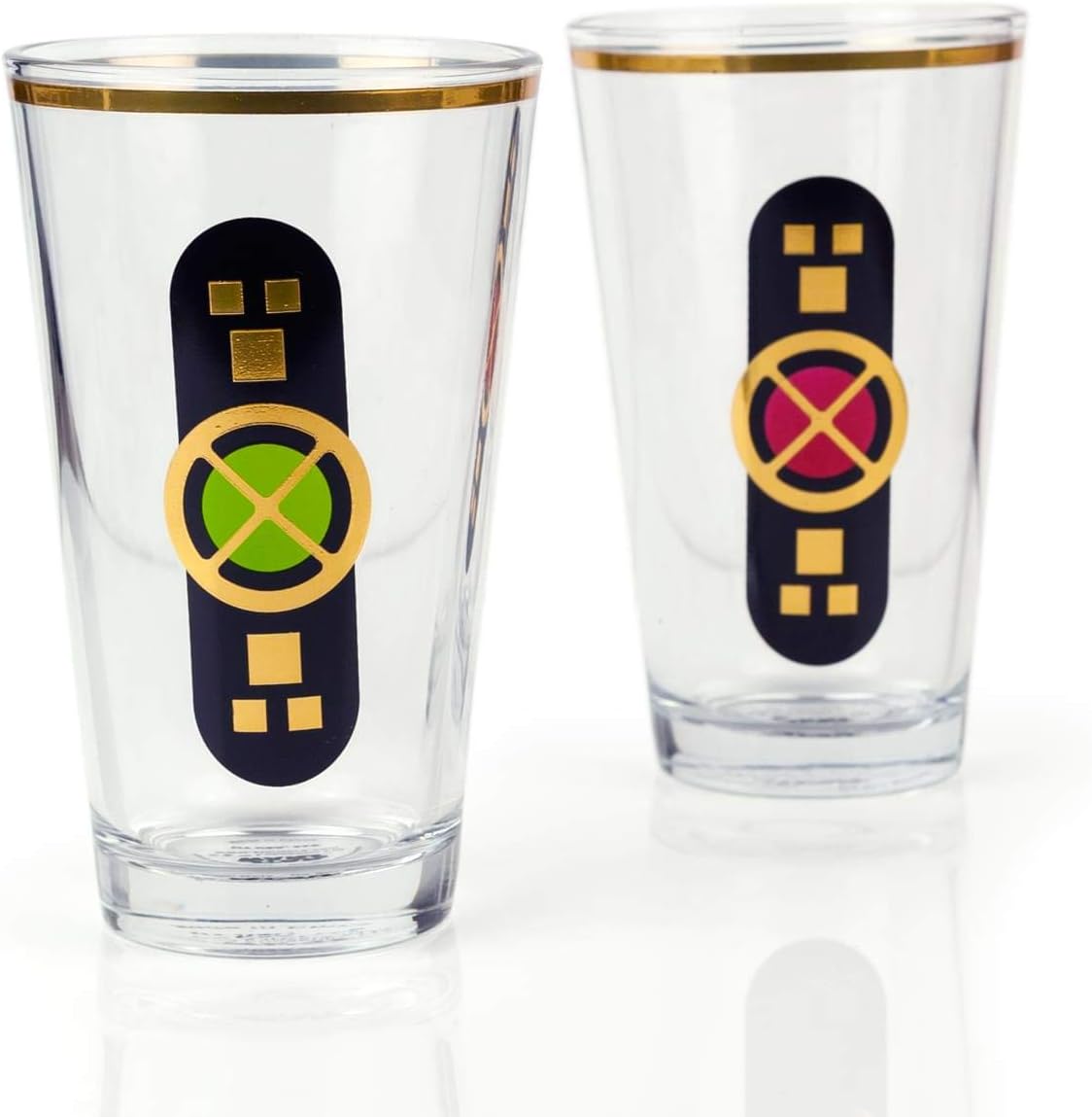 Juego de cristalería coleccionable de Star Wars The Last Jedi, juego de vasos de pinta de 16 onzas para agua, té, café o cerveza, cuenta con 2
