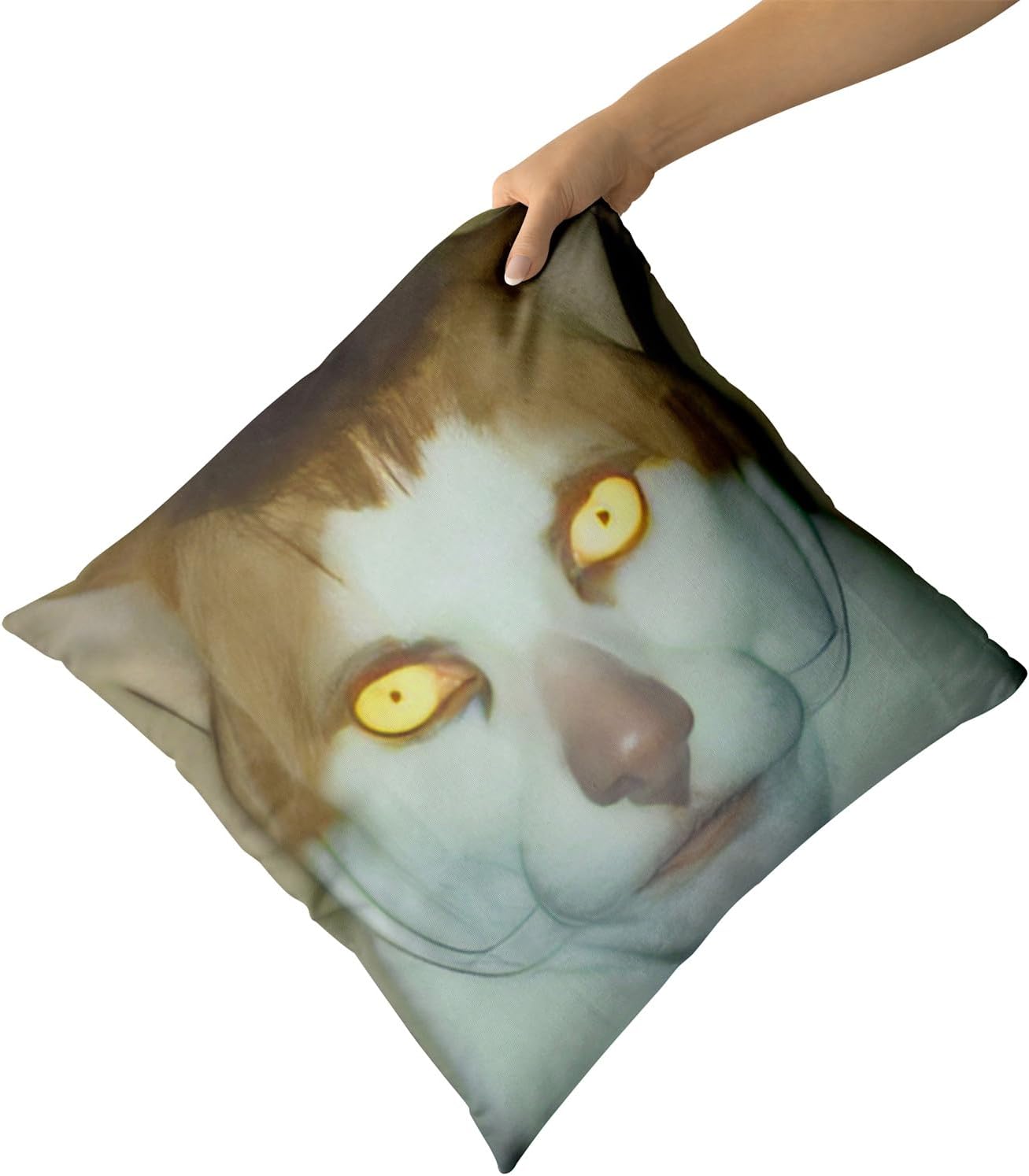 Gaslight Gatekeep Girlboss Monday Left Me Broken Cat, Mr. Peebles, Singing Yellow, Eyed Cat, Waiting for Love, Funny Meme – Fundas de almohada,