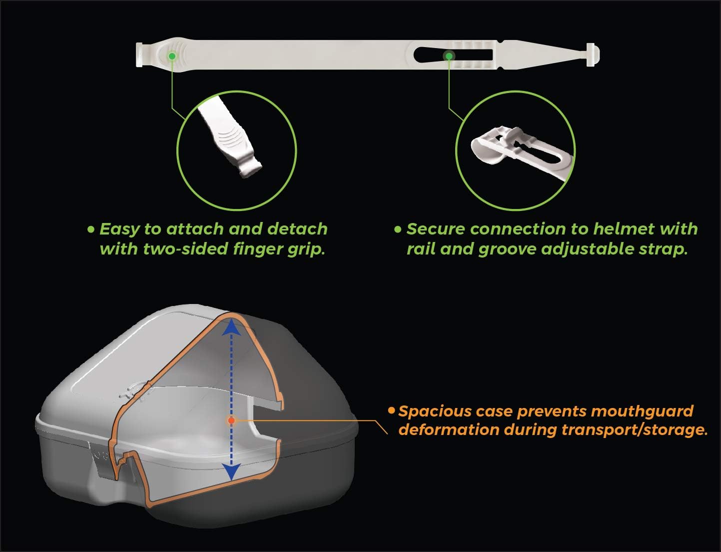 Protector bucal 2 en 1, chupete transformador de fútbol, protector de labios deportivo para adultos y jóvenes, con bandera de Estados Unidos y