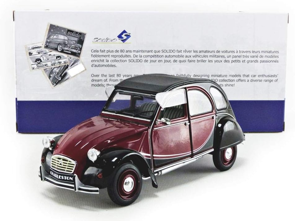 Solido S1805013 118 Citroen 2CV6 Charleston, Multi