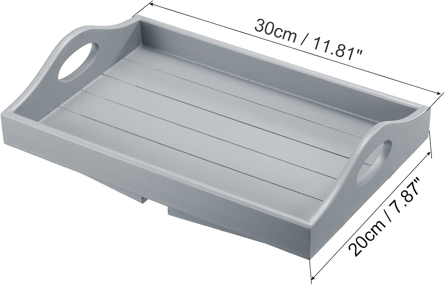 PATIKIL Bandeja para reposabrazos de sofá, mesa de brazo, bandeja de sofá con abrazadera en la mesa, mesa portátil para sofá de madera, bandeja para