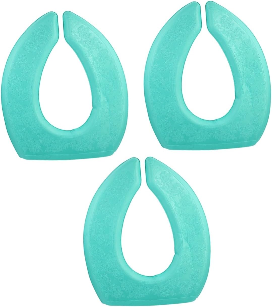 Artibetter 3 piezas Cubierta de inodoro acolchada para asiento de inodoro, almohadillas de asiento de inodoro, pegatinas decorativas, calcomanías