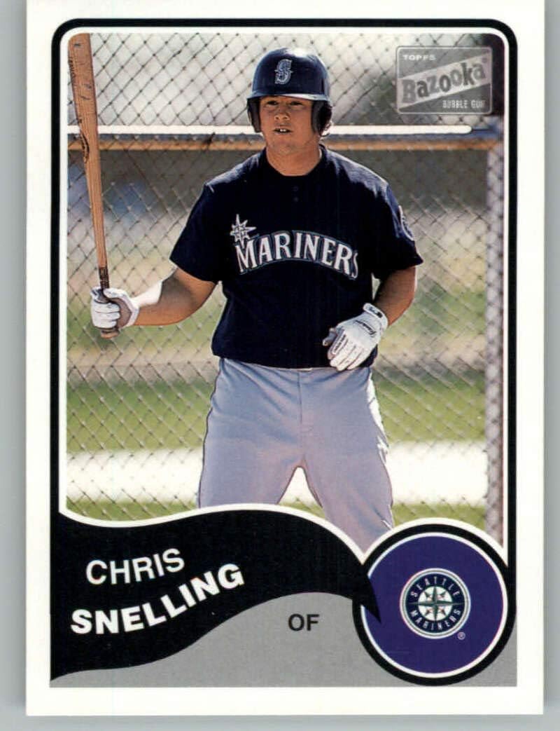 2003 Bazooka #227 Chris Snelling NM-MT Seattle Mariners Baseball MLB