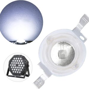 (Paquete de 20) 1W 6500K blanco frío LED perlas, chip LED, bombilla de lámpara LED para luces LED de escenario (Paquete de 20) 1W 6500K blanco frío LED perlas, chip LED, bombilla de lámpara LED para luces LED de escenario