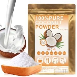 Plant Gift Polvo de coco 100% puro, polvo natural, gran sabor para bebidas, batidos, yogur, hornear, galletas, pasteles y bebidas, polvo sin OMG, Plant Gift Polvo de coco 100% puro, polvo natural, gran sabor para bebidas, batidos, yogur, hornear, galletas, pasteles y bebidas, polvo sin OMG,