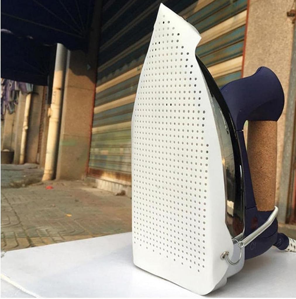 Ayrsjcl Cubierta de zapatos de hierro antiadherente cubierta de placa de zapatos de hierro protector de planchado tabla de ayuda para proteger la