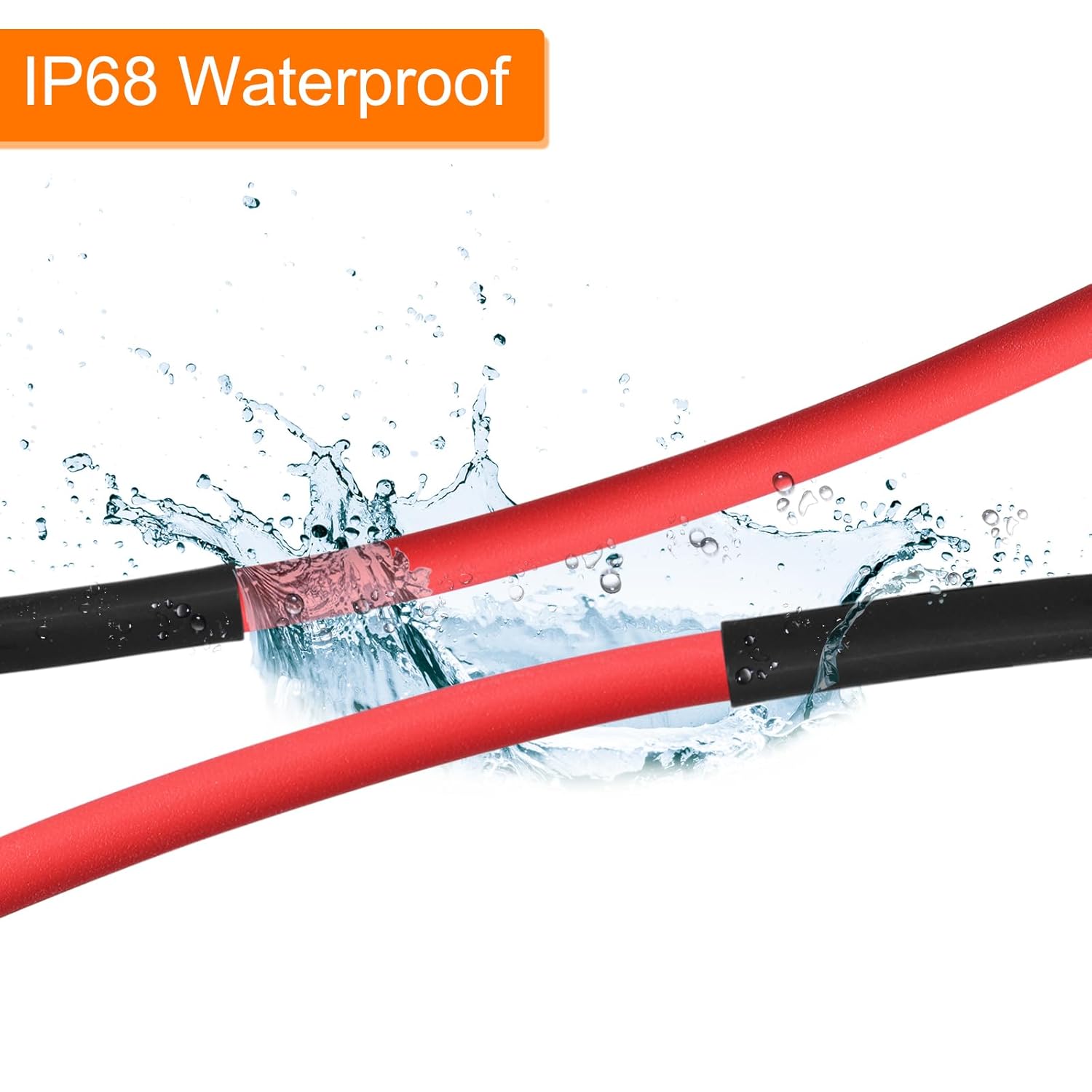 MECCANIXITY Tubo termorretráctil, relación 31, 38 pulgadas de diámetro, 50 pies, tubo termorretráctil de doble pared, impermeable, sellado, rojo