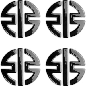 Calcomanías 3D con logotipo de motocicleta, paquete de 4 calcomanías de carenado, emblema de tanque para Kawasaki Ninja H2R Z250 Z300 Z400 Z650 Z800 Calcomanías 3D con logotipo de motocicleta, paquete de 4 calcomanías de carenado, emblema de tanque para Kawasaki Ninja H2R Z250 Z300 Z400 Z650 Z800