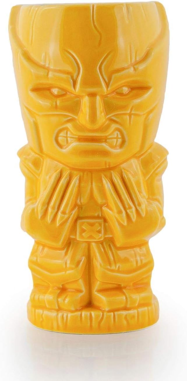 Geeki Tikis Marvel Comics Wolverine – Taza de cerámica para café, té y más, personaje favorito de X-Man, capacidad para 16 onzas