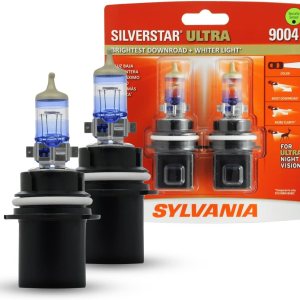 Foco delantero, ultra halógeno (irradiación bajaalta) Sylvania 9003HB2H4SU Silverstar, (paquete de 2), 9004 Foco delantero, ultra halógeno (irradiación bajaalta) Sylvania 9003HB2H4SU Silverstar, (paquete de 2), 9004