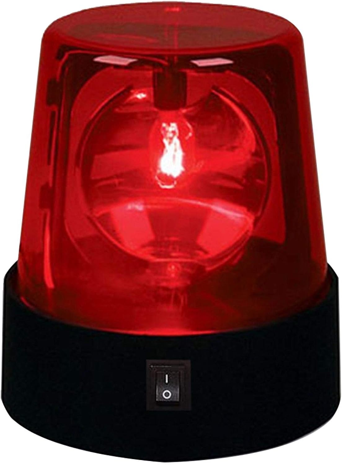 EKDJKK Lámpara de fiesta intermitente roja giratoria de 3 pulgadas, luz estroboscópica de DJ, luces de advertencia de seguridad intermitentes de 360