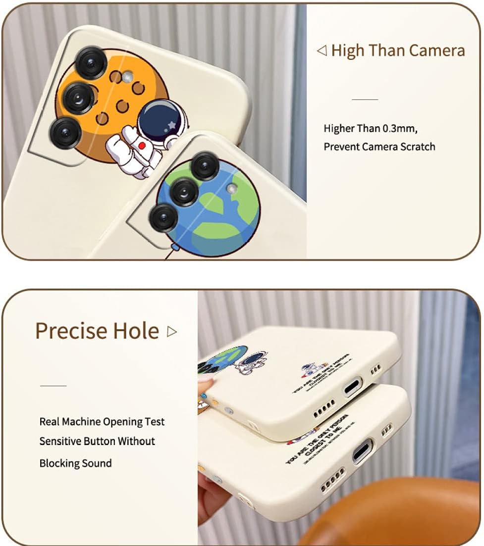Funda de astronauta linda para Xiaomi para Redmi Note 10 9 8 11 Pro Plus 10S 9S 9T 8T 9C Mi 11T Poco X3 NFC M4 M3 F3 Cubierta de silicona líquida,