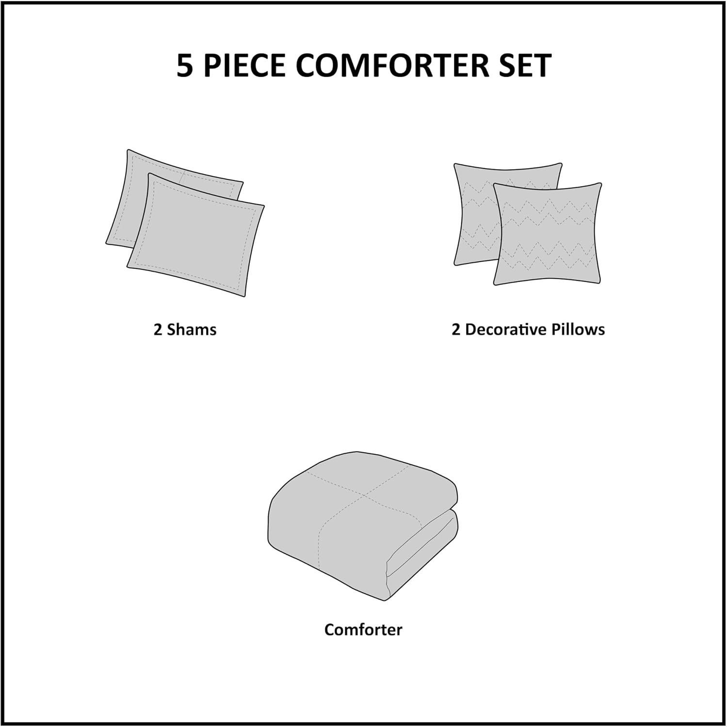 Kasey – Juego de edredón acogedor, diseño de calado, ropa de cama para todas las estaciones con fundas a juego, almohada decorativa, tamaño King
