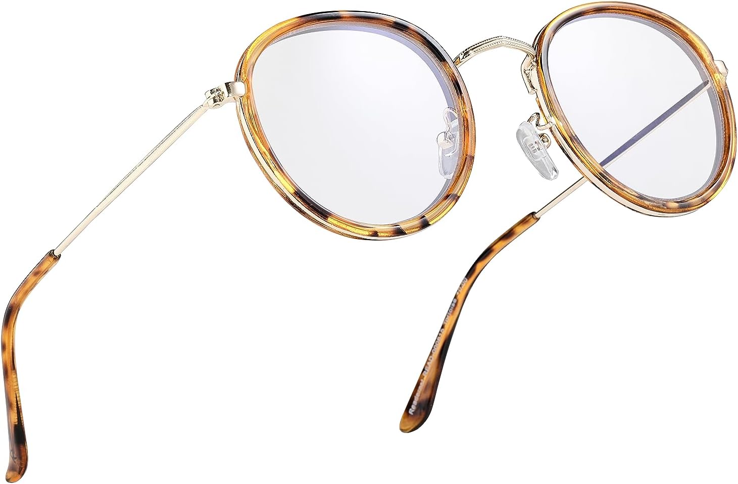 Readerest Lentes de lectura con bloqueo de luz azul (tortuga, aumento de 2.25), a la moda, para hombres y mujeres, antirreflejos, antifatiga ocular,