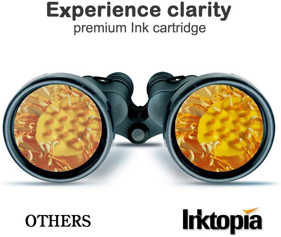 Inktopia Repuesto remanufacturado para cartuchos de tinta HP 65 65XL N9K04AN, chip actualizado de alto rendimiento, trabajo con impresora HP Envy