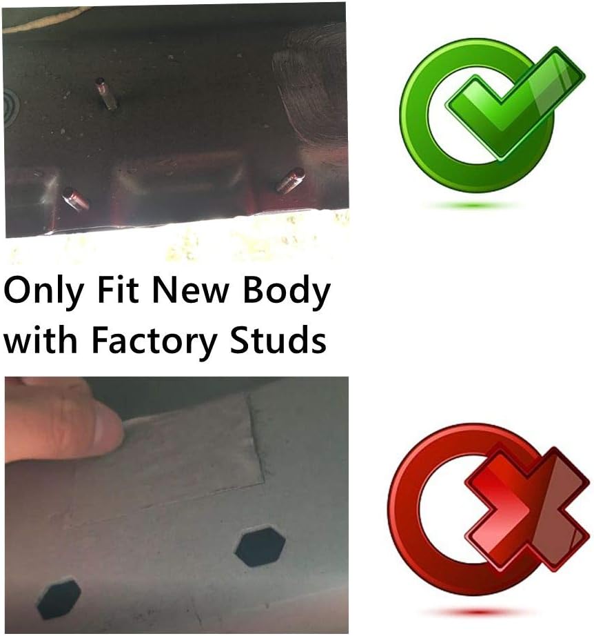 ONINE Drop Steps – Estribo para Dodge Ram 1500 2019-2024 con cabina de tripulación, escalón lateral Nerf Bar Rock Slider (no es compatible con Ram