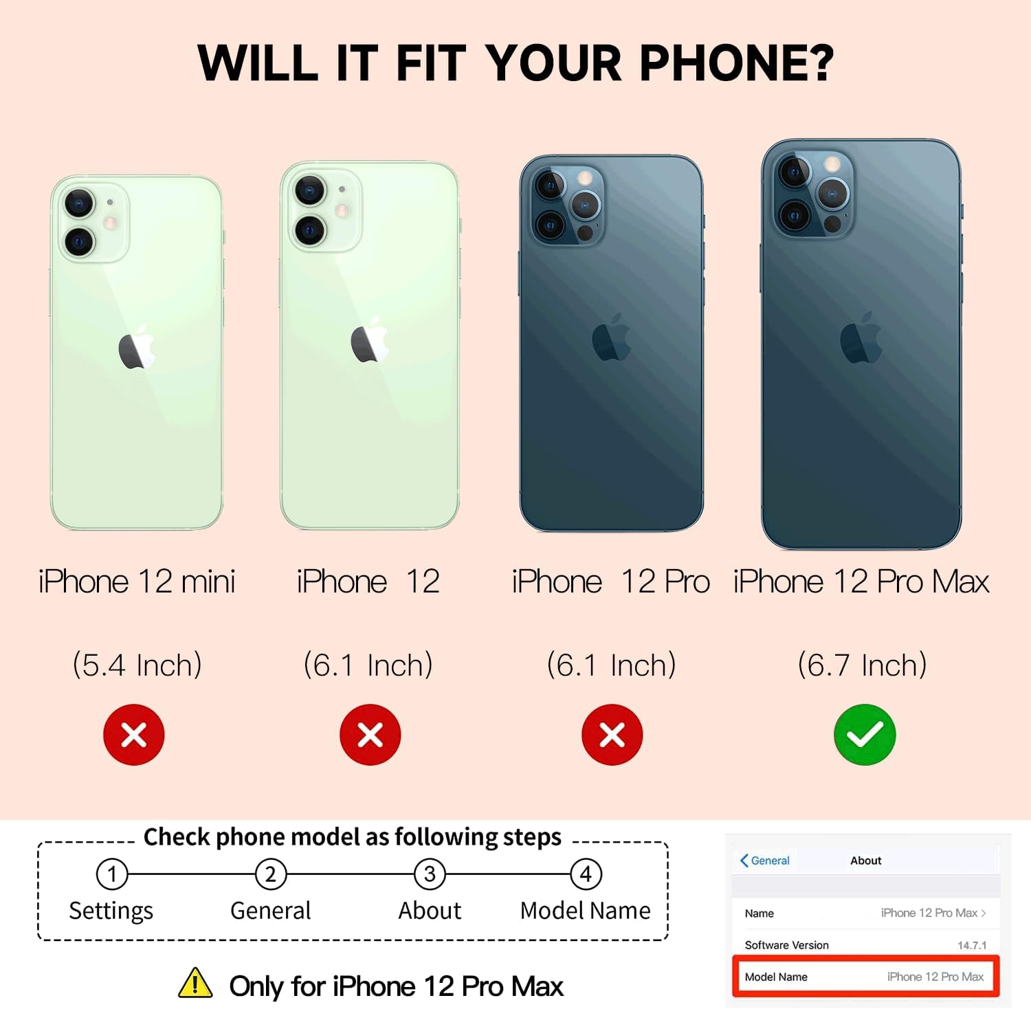 5 fundas para iPhone 12 Pro Max Sublimación en blanco, funda personalizada con TPU suave + aluminio duro imprimible antideslizante a prueba de