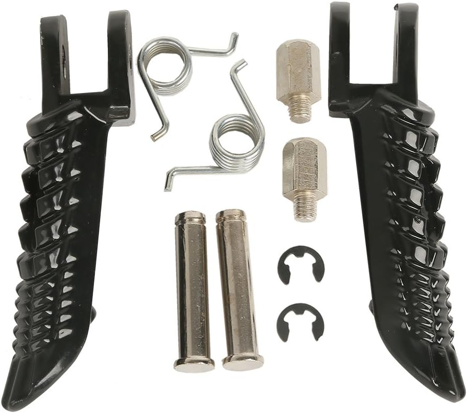 SLMOTO Estriberas delanteras y traseras para Suzuki GSXR 600 750 2006-2018 GSXR1000 05-17