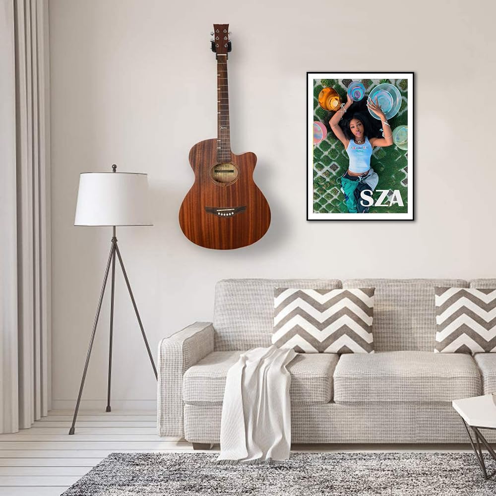 SZA – Póster musical con portada de álbum, impresión limitada de rapero, lienzo, arte de pared, estética, para adolescentes y niñas, decoración de