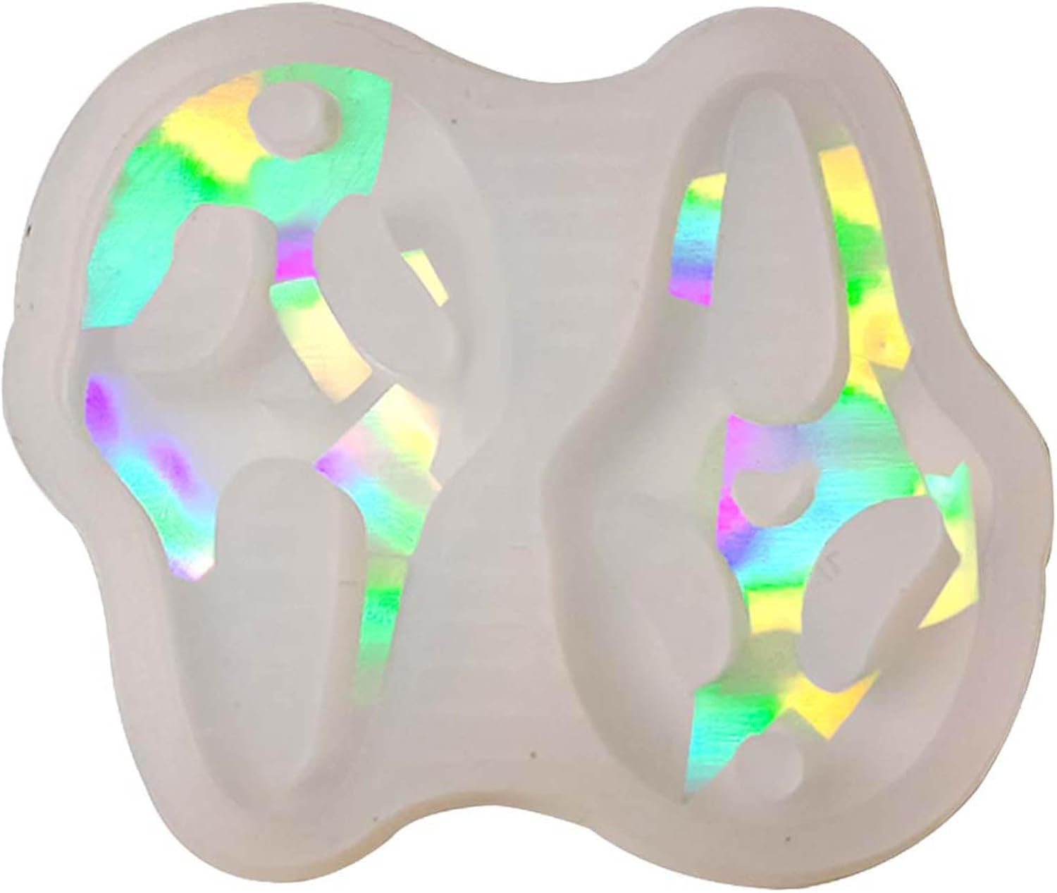 Moldes de resina para aretes de Halloween, molde de silicona para fundición de epoxi, molde de epoxi para hacer joyas