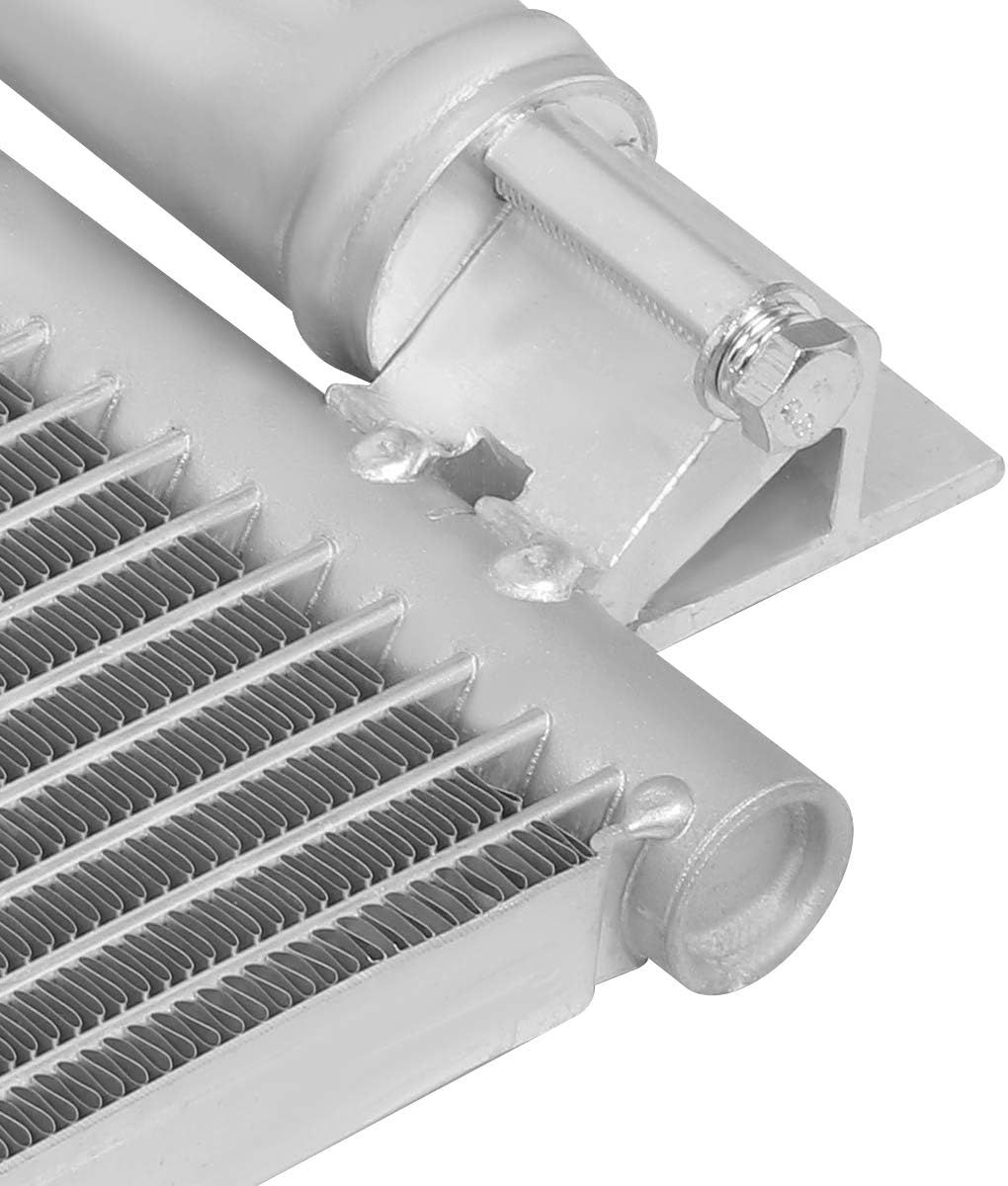 DNA Motoring OEM-CDS-3982 3982 Condensador de aire acondicionado de aluminio del AC
