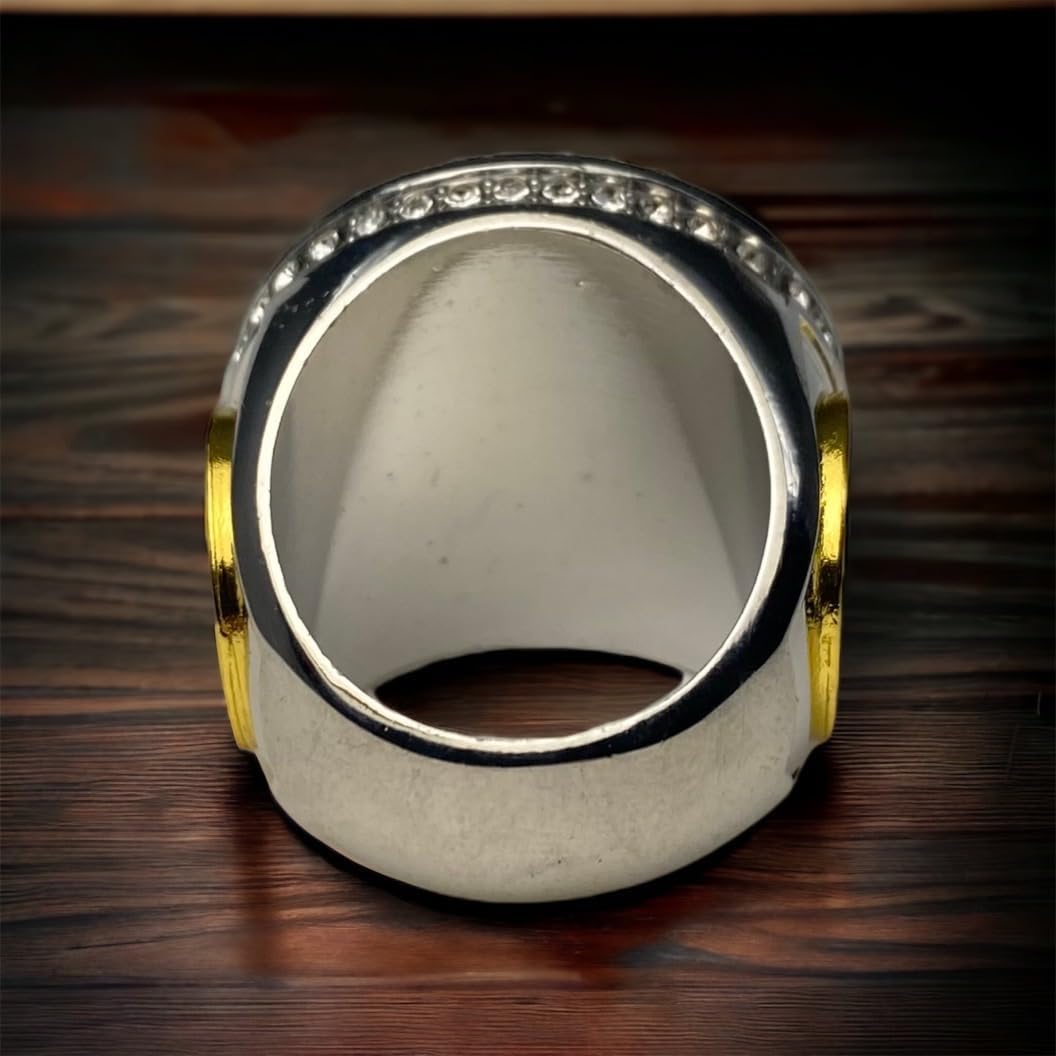 Regalo del premio del anillo del trofeo del campeonato de cabra para el ganador del torneo o campeón de la liga más grande de todos los tiempos