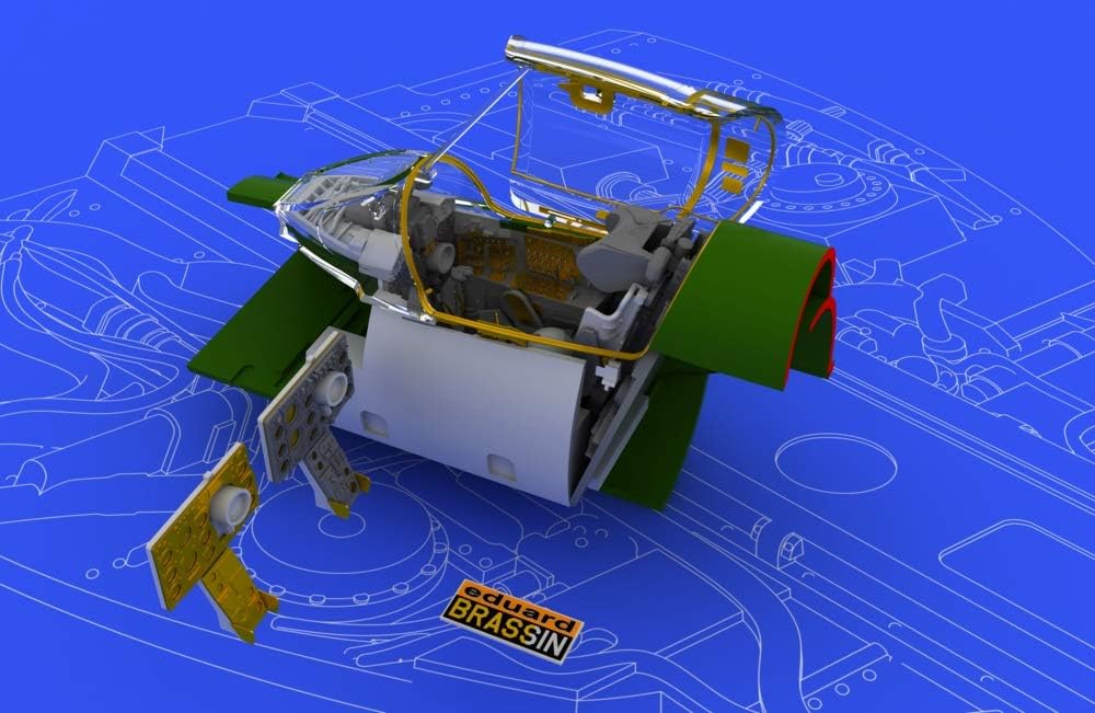 Eduard Modelos MiG-21interior brassin Modelo Kit