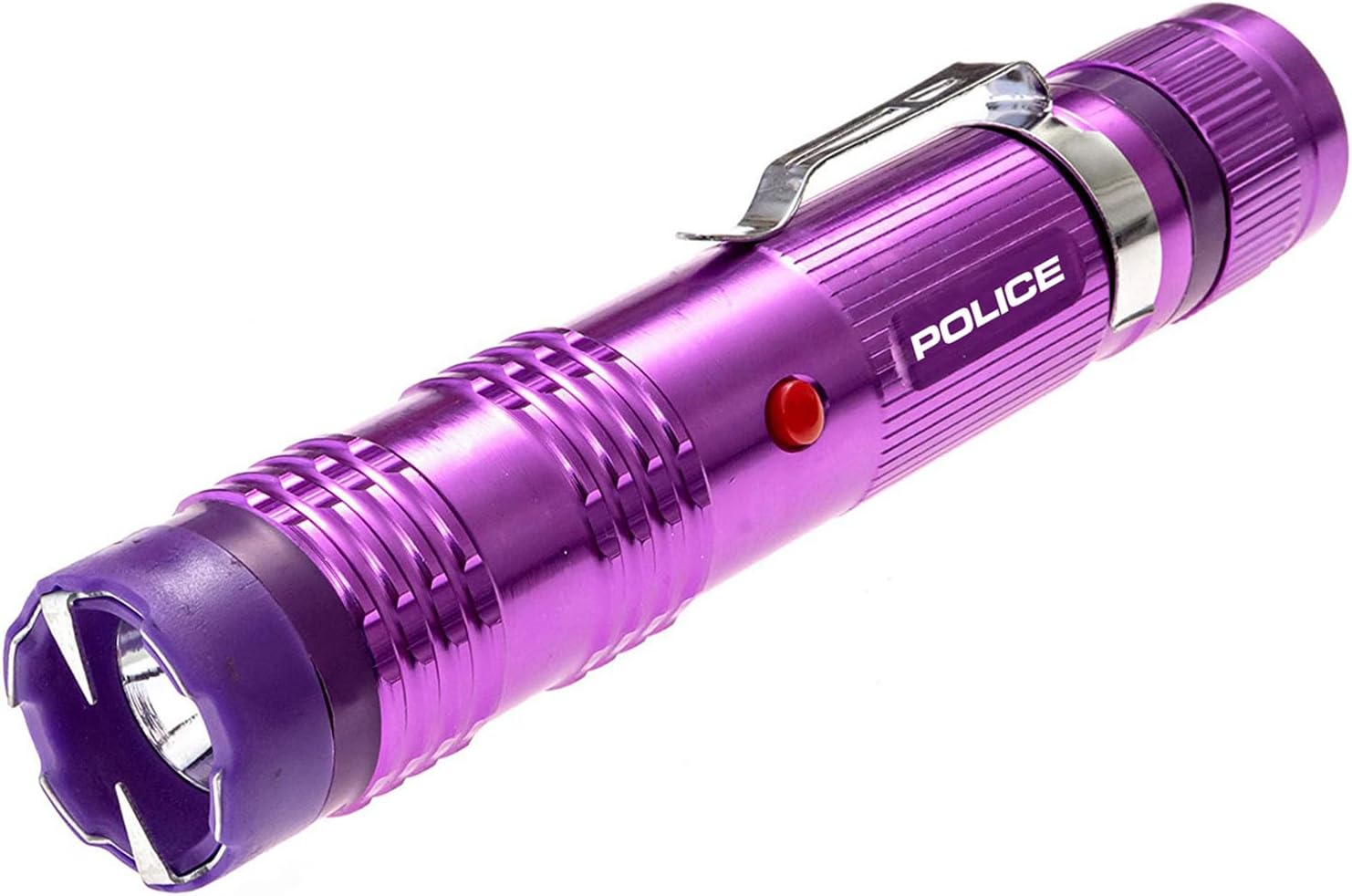 Police Stun Gun Burn Pepper Spray Combo – M12 Morado